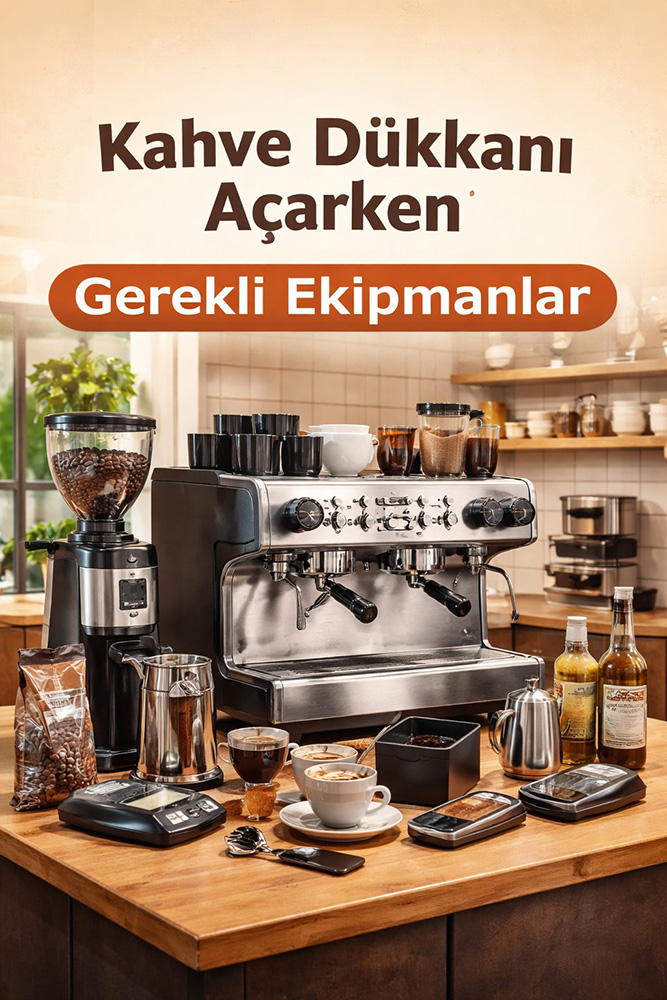 Kahve Dükkanı Açarken Gerekli Ekipmanlar: Eksiksiz Kontrol Listesi